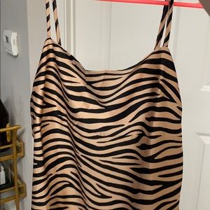 Leopard Print Mini Dress